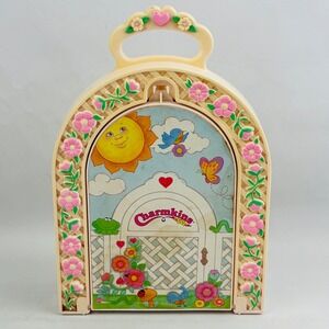 Vintage Hasbro Charmkins Jewelry Carry Case Figure Accessory Lot 1983 Flaws